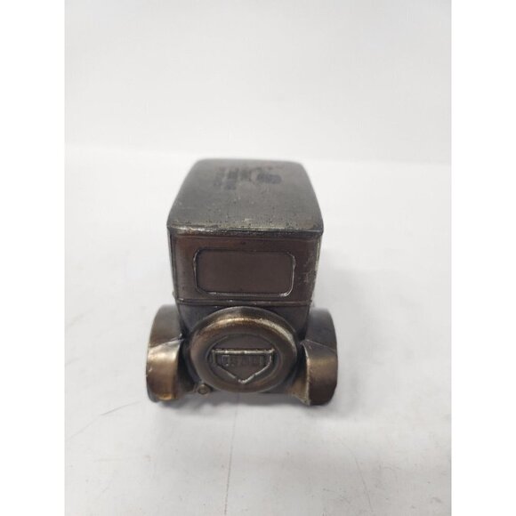 VINTAGE 1926 Ford Banthrico Inc Original 1950 Metal Car Coin Bank Alexandria - Picture 5 of 9